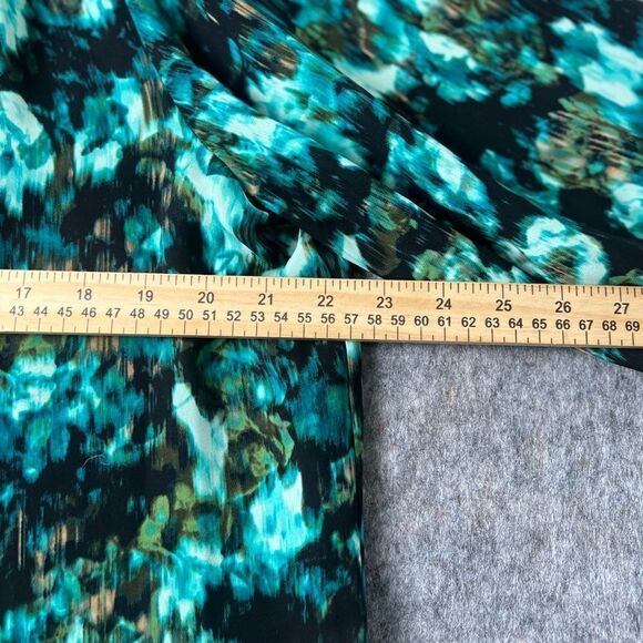 Catherines 3XW Petite Off Shoulder Blouse Maroon Lace Floral Cotton Top - Picture 4 of 8